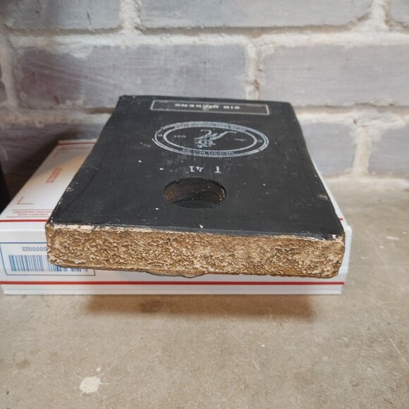 Sid Dickens Cast Iron Paris 1999 Memory Block T41 Tile Wall Art - Picture 5 of 6